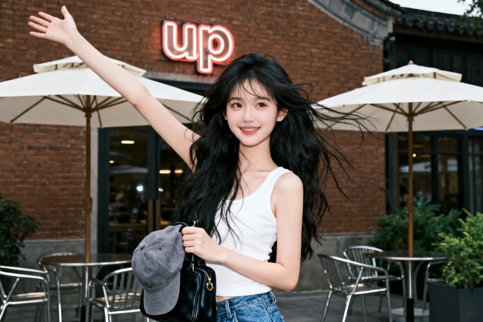 亚洲美少女街头时尚写真-特色图