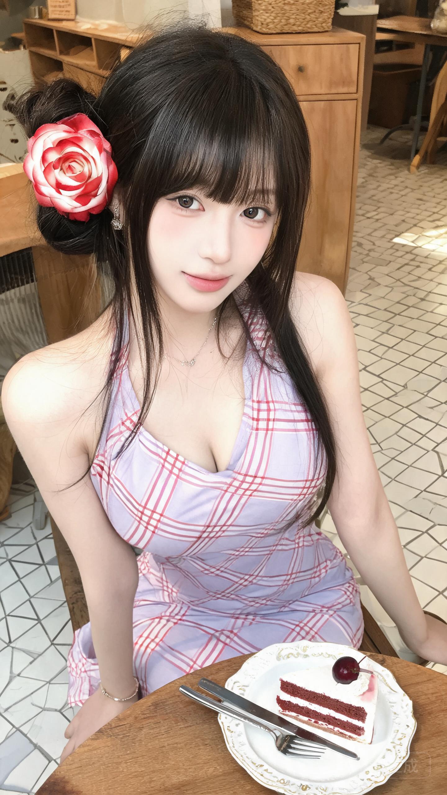 林间暗调韩系人像10mm超广角晃动抓拍褪色胶片粗颗粒伦勃朗光9比16
